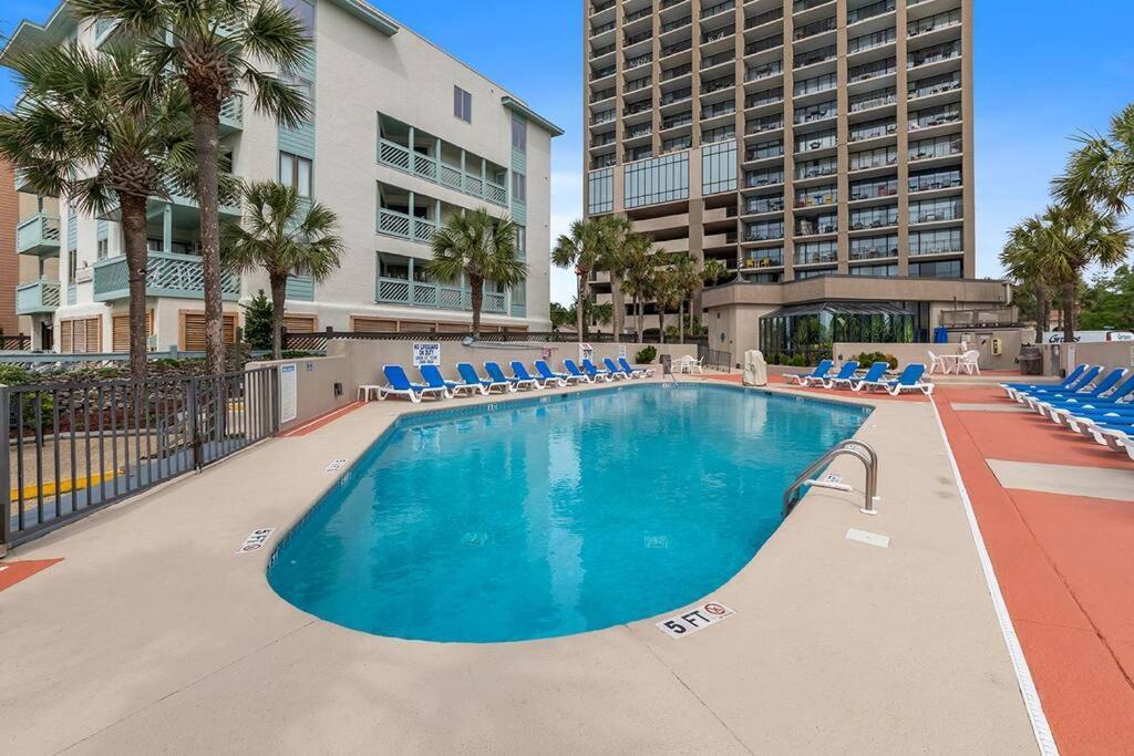 Cabana Palms - Oceanfront Renovated King Bed Sauna Миртъл Бийч Екстериор снимка